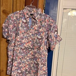 Daniel Cremieux Multicolor Paisley Button Down Shirt